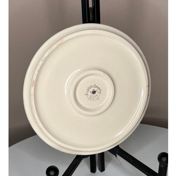 VTG 1990s Postmodern English Country Pottery Trivet Jennifer Eerdsmans - Picture 4 of 7